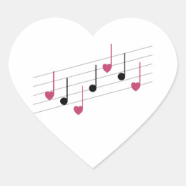 愛のメロディ（リニア） ハートシール