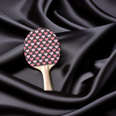 愛のモダンハートパターン 卓球ラケット