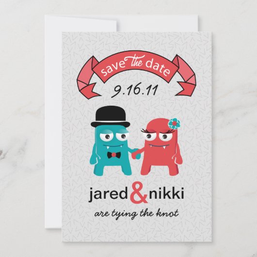 愛のモンスター日付を保存 セーブザデート (正面)