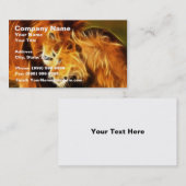 愛のライオン 名刺 (正面/裏面)