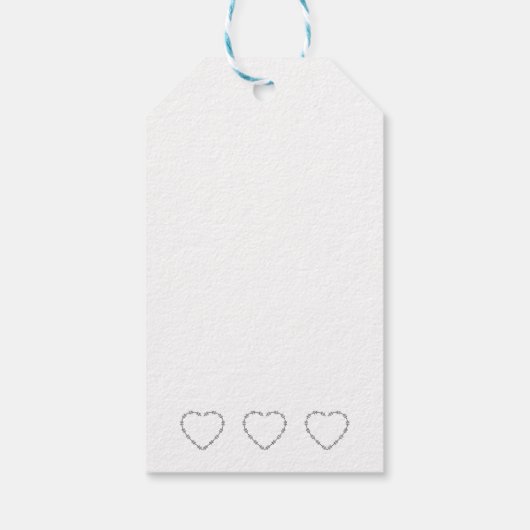 愛のラベル ギフトタグ (裏面)