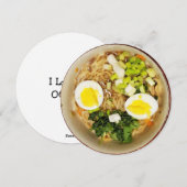 愛のラーメン | ラーメンの写真 シーズンカード (正面/裏面)