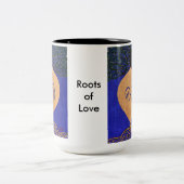 "愛のルーツ"マグカップ ツートーンマグカップ (中央)