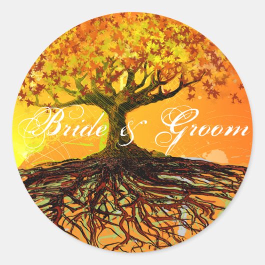 愛のルーツ ラウンドシール (正面)