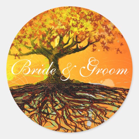 愛のルーツ ラウンドシール (正面)