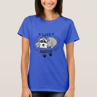 愛のレスキュー - ビブラント コットンTシャツ (女性用) Tシャツ
