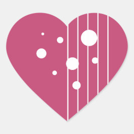 愛のレース ハートシール