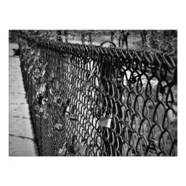 "愛のロック" フォトプリント           