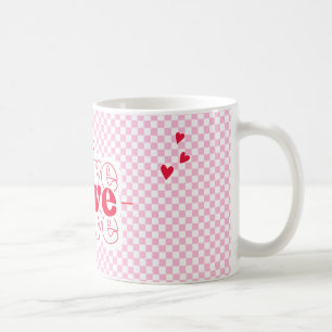 "愛の一口で – ロマンチックなマグカップと心のこもったD コーヒーマグカップ
