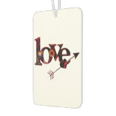 愛の一発 カーエアーフレッシュナー (左)