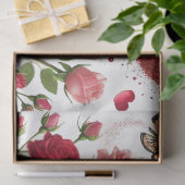 愛の三色猫バレンタインデー 薄葉紙 (ギフト)