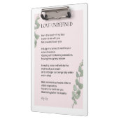 愛の不定詩 クリップボード (左)