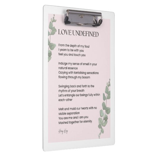 愛の不定詩 クリップボード (右)