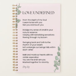 愛の不定詩 プランナー手帳