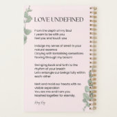 愛の不定詩 プランナー手帳 (裏面)