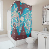 愛の世界のシャワーカーテン シャワーカーテン (インサイチュ)