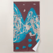 愛の世界ビーチタオル ビーチタオル (正面)