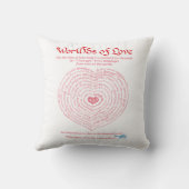 愛の世界 クッション (裏面)