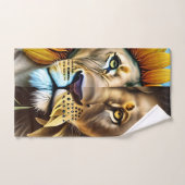 愛の両側トリプチ ハンドタオル (ハンドタオル)