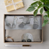 愛の中でスケルトンのカップルを切り離す 薄葉紙 (ギフト)