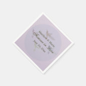 愛の中で愛結婚らしいハミングバード スタンダードカクテルナプキン (角)