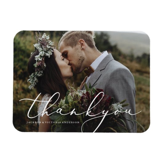 愛の中で感謝の磁石 マグネット (横)