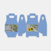 "愛の中を歩く"道路の上にカジュアルひま結婚わ フェイバーボックス (折り畳みなし)