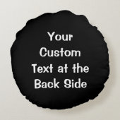 愛の丸い枕のアリゲーター ラウンドクッション (裏面)