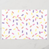 愛の予報と願いを振りかけるドーナツ (裏面)