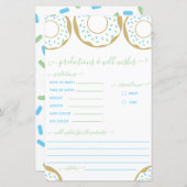 愛の予報と願いを振りかけるドーナツ (正面/裏面)