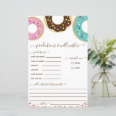 愛の予報と願いを振りかけるドーナツ (スタンド正面)