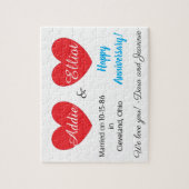 愛の二つの耳:記念日 ジグソーパズル (縦)