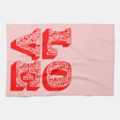 愛の二乗 キッチンタオル (横)