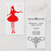 愛の人形 名刺 (正面/裏面)