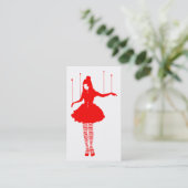 愛の人形 名刺 (スタンド正面)