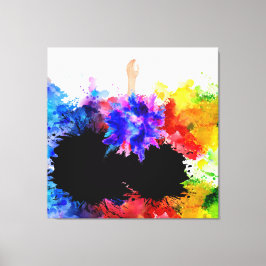 愛の人間性は芸術を滅モダンぼさない1. キャンバスプリント