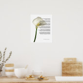 愛の信仰の忍耐祈りの言葉ポスター ポスター (キッチン)