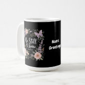 愛の信仰クリスチャンデザイン コーヒーマグカップ (正面左)