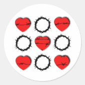 「愛の値段」クリスチャン ラウンドシール (正面)