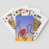 愛の像 トランプ (裏面)