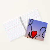 愛の像 ノートブック (内部)