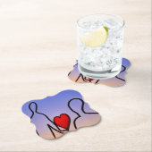 愛の像 ペーパーコースター (インサイチュ)