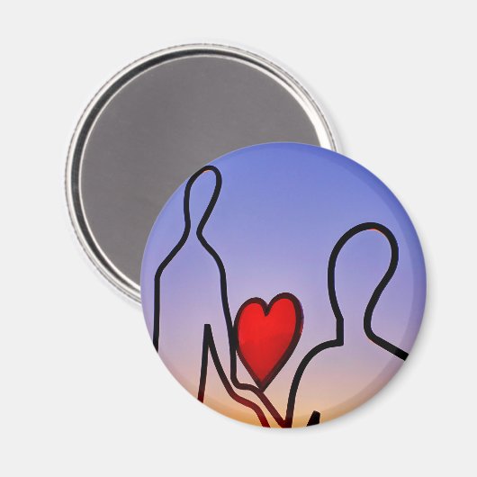 愛の像 マグネット (正面/裏面)