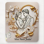 『愛の優しいささやき』 マウスパッド (正面)