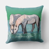 愛の優しい流れ クッション (裏面)