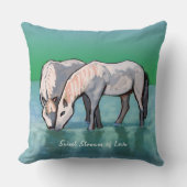 愛の優しい流れ クッション (正面)