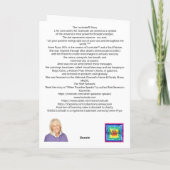 愛の優しさ　あなたへ　ブランクカード カード (裏面)