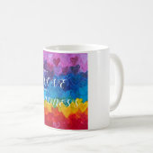 愛の優しさ コーヒーマグカップ (正面右)