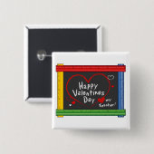 愛の先生!ハッピーバレンタインデー! 缶バッジ (正面&裏面)