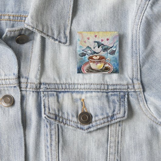 愛の光線 缶バッジ (インサイチュ)